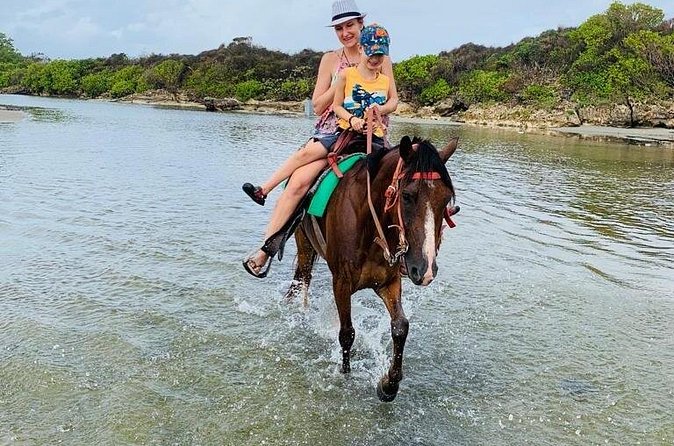 2-hour sunset horseback ride from Punta Cana - Macao Beach Stop: Swim If You Want, Stay for the Photos