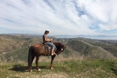 2 Hour Wildflower Horseback Trail Ride experience in Agoura Hills - The short arena training that makes the canyon ride feel doable