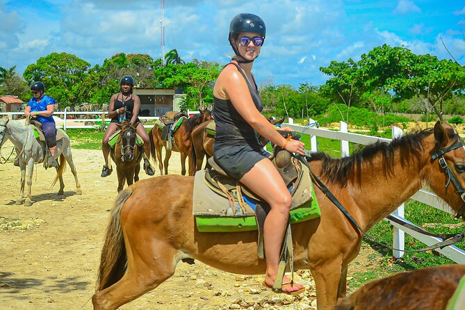 4 on 1 Tour. (Included Buggy, Zip lines, Horseback & Atabey Park) - Atabey Park’s private artificial cenote: the calmer payoff