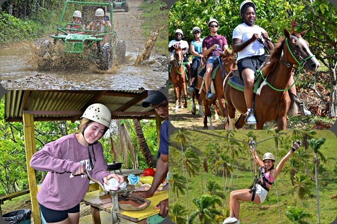 6 in 1 tours Full Day Safari, Zipline, Buggies and Horse Riding - Key highlights you’ll feel right away