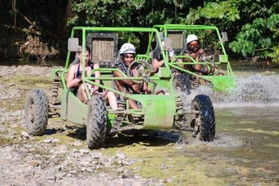 6 in 1 tours Full Day Safari, Zipline, Buggies and Horse Riding - Zipline basics with helmets: safety first, fun loud