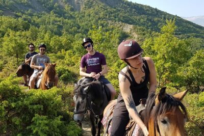 Amazing Horse Riding Experience at Vjosa National Park in Permet - Lengarica Canyon riding: old trails, stone bridges, and faster moments