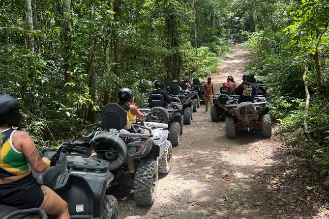 ATV Bamboo Rafting and Horseback Riding in Montego Bay - ATV Riding: Off-Road Fun with a Clear Fitness Reality Check