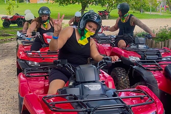 ATV, Bamboo Rafting , Horseback Ride & Blue Hole Falls Ocho Rios - White River Calypso: bamboo rafting and tubing for a calmer pace