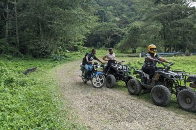 ATV, Bamboo Rafting, Horseback Ride From Montego Bay- Private - Rad Venture ATV and swing: the adrenaline block (Snow Hill area)