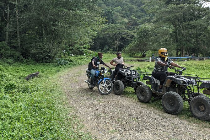 ATV, Bamboo Rafting, Horseback Ride From Montego Bay- Private - Rad Venture ATV and swing: the adrenaline block (Snow Hill area)