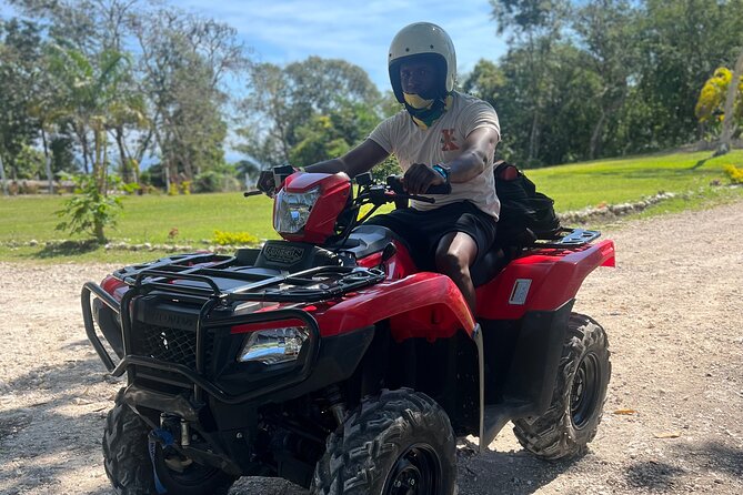 ATV , Bamboo Rafting & Horseback Ride Tour From Montego Bay - Stop 2: Rad Venture ATV Ride Through Mud and Jungle Trails