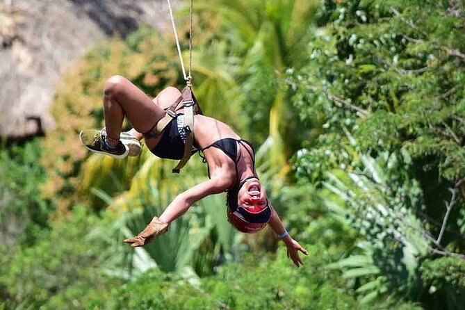 ATV Circuit in Cancun, Horseback Riding, Zip Lines, Cenote, lunch - Zip Lines, Suspension Bridge, and Spider Web: The Height Portion