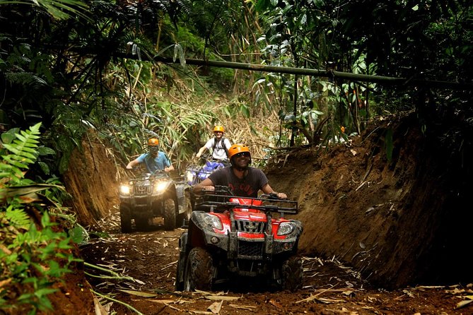 ATV Combo Horseback Riding, ATV, Ziplines, Cenote and Lunch - ATV challenge road in the jungle: the thrill, plus the rules