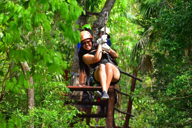 ATV Combo Horseback Riding, ATV, Ziplines, Cenote and Lunch - Horseback riding: relaxing trail time that balances the adrenaline