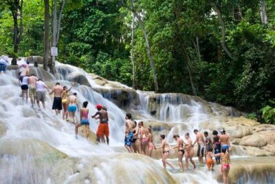 ATV, Horseback Ride, Zipline, Falls Climb + Lunch from Ocho Rios - Dunn’s River Falls climb: the main event you’ll remember