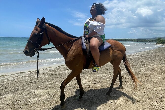 ATV, Horseback, Zipline & Dunn’s River Falls - Ultra Package - Horseback Riding Through Forest to Beach and Shallow Water
