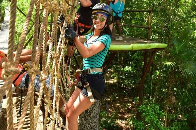 ATV Tour, Zip Lines, Horseback Riding, Cenote and Tequila Tasting - Horseback riding in the jungle: calm contrast to the ATV