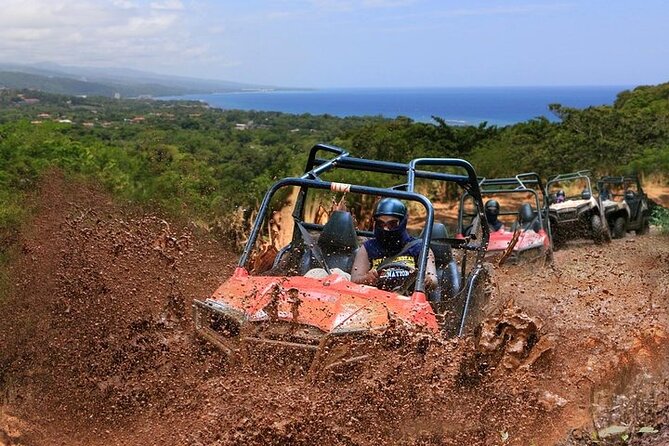 ATV,Zipline, Horseback Ride, Catamaran, Bamboo Rafting In Jamaica - Chukka Ocean Outpost at Seville (Sandy Bay area): how the zipline and ATV time is handled