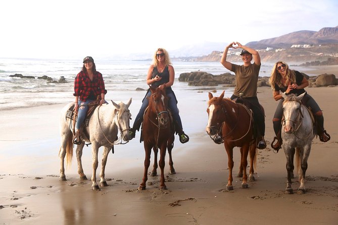 Authentic horseback riding in beautiful La Mision - Pacific Beach Riding: Sand Under Hooves and Optional Gallops