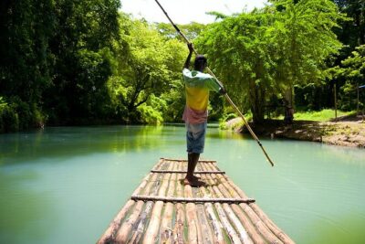 Bamboo rafting and Horseback ridding - White River Bamboo Rafting: Calm Water, Swim Time, and Real Stories