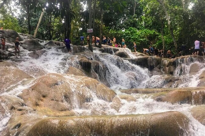 Bamboo Rafting, Dunn's River Falls and Horseback Riding Private Tour - Dunn’s River Falls: Pools to Cool Off or Terraces to Climb
