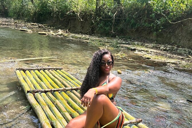 Bamboo Rafting & Horseback -dunns river Transportation Included - Bamboo Rafting in Montego Bay: More Than a Float