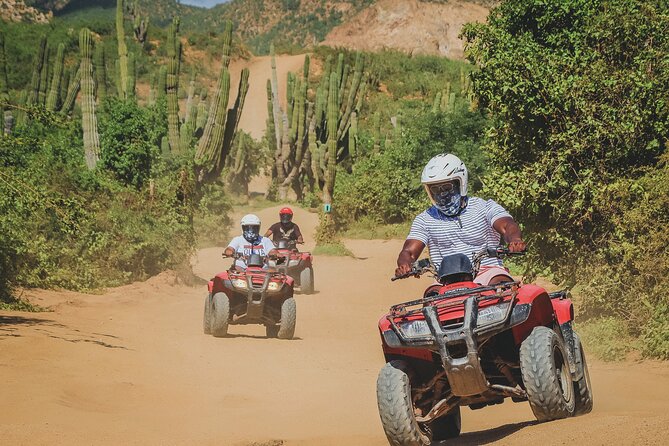 Beach ATV Adventure, Free Horseback Ride, and Sky Bike Experience - ATV session: off-road desert trails to mountain views