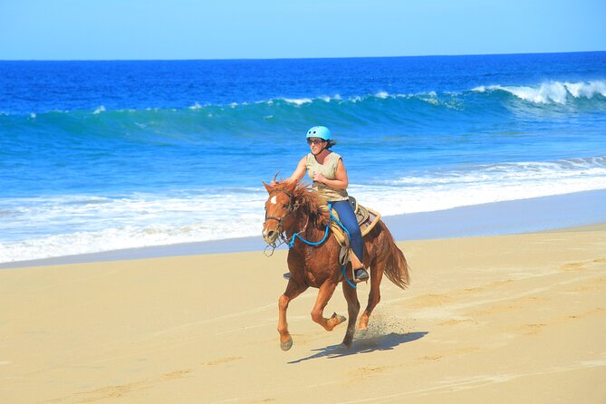 Beach ATV and Horseback Ride Combo Tour in Cabo - The full flow: from pickup to Cactus Park check-in