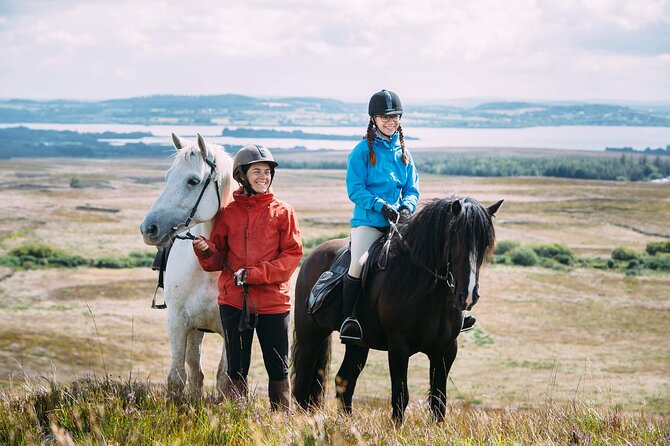 Beach & countryside horse riding outside Westport. Guided. 1 hour - From Carrowholly Stables to the shore: what the timing really feels like