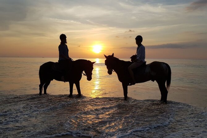 Beach Horse Riding At Sunset In Phuket - Safety briefing, helmets, and the 85 kg weight limit