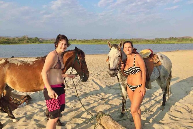 Beach Horseback Riding Adventure in Copalita, Huatulco - What the ride feels like: river crossing, jungle paths, and La Bocana de Copalita
