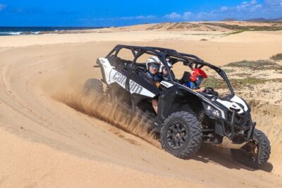 Beach UTV Adventure with Free Camel and Horseback Ride - Shared UTV Driving: 1 Hour of Dunes and Scenic Pacific Trails