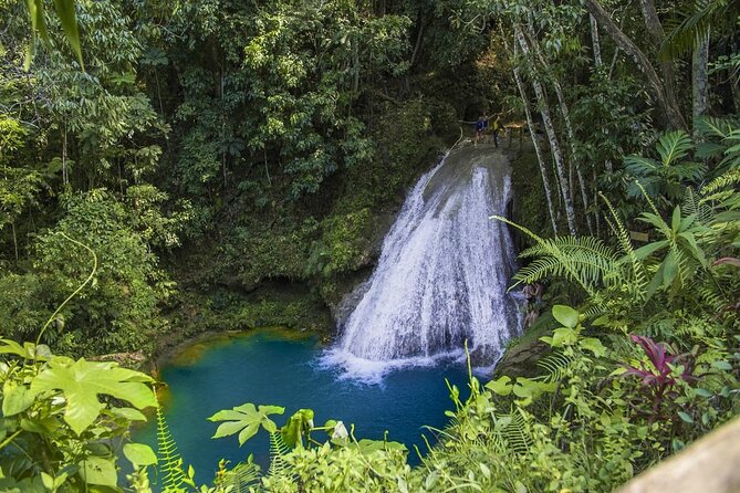 Blue Hole And Horseback riding - Dunn’s River Falls: wristbands, a 600-foot climb, and choosing how wet to get