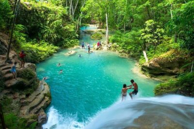 Blue Hole and Horseback Riding and Shopping - Blue Hole Falls Swim: More Than Just a Dip