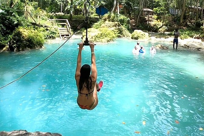 Blue Hole And Horseback riding - Blue Hole: hiking waterfalls, underwater cave time, and the rope swing factor