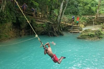 Blue Hole Falls with Horseback Ride Adventure from Montego Bay - The Horseback Ride in St. Ann’s Bay: Trails, Soft Sand, and Caribbean Views