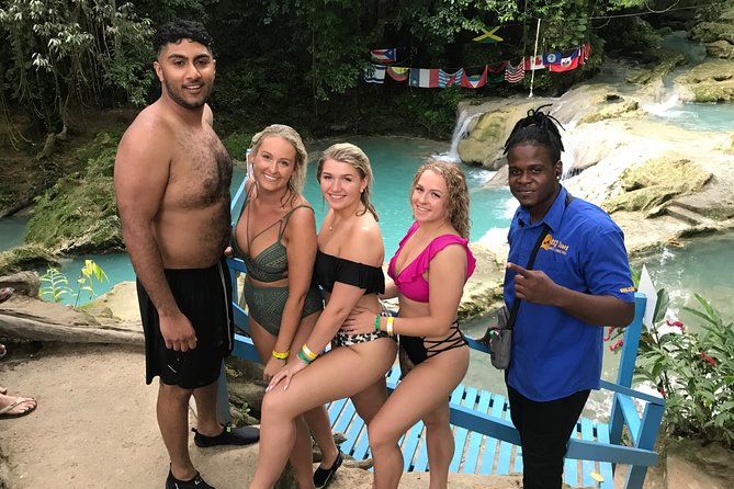Blue hole waterfalls + horseback riding from Montego bay - Blue Hole waterfalls: rope swings, cliff jumping, and the mud-bath factor