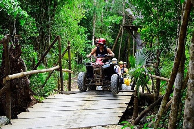Cancun Horseback Riding, ATV, Ziplines, Cenote, Lunch and Drinks - ATVs: Fun Factor High, But Speed Is Not Guaranteed