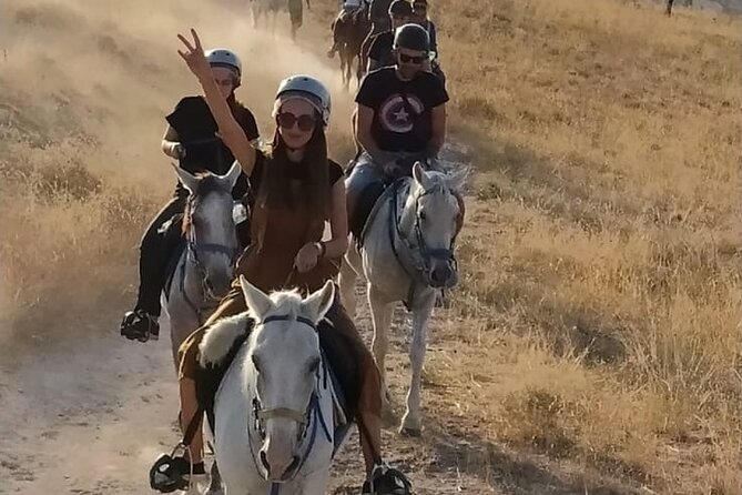 Cappadocia 2 hours Horse Riding Experience - flexible time - Red Valley pass + Cross Church: scenic rock colors and a quick culture hit