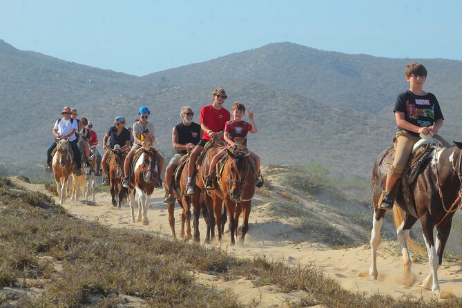 Combined ATV and Horseback Ride/Tequila Tasting - Horseback on Playa Migriño: the calm part (with real sand)