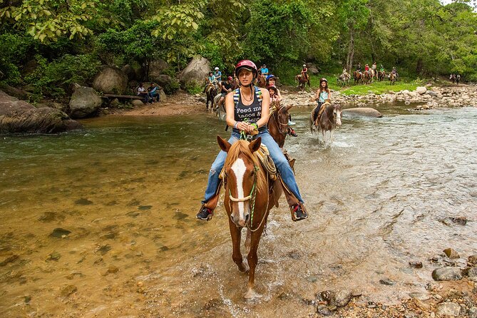 Combo Horseback Riding in Vallarta with ATV and Ziplines. - Pickup, timing, and how the 5-hour day usually runs