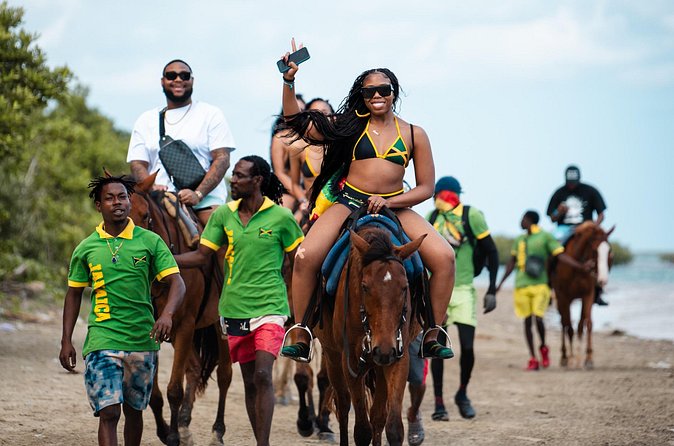 Dunn's River Falls and Horseback Riding Adventure Ocho Rios Ja - How the two highlights fit into an 8-hour day