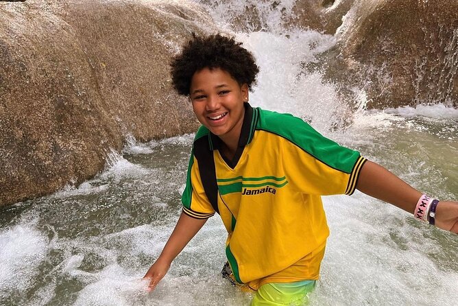 Dunns River Falls, Zipline, Bamboo Rafting, Horseback Ride Tour - White River bamboo rafting: 30ft handcrafted raft and the limestone foot massage