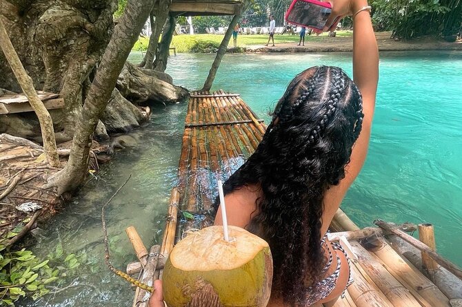 Dunns River Falls, Zipline, Bamboo Rafting, Horseback Ride Tour - Horseback Ride ’N’ Swim: riding into the Caribbean Sea