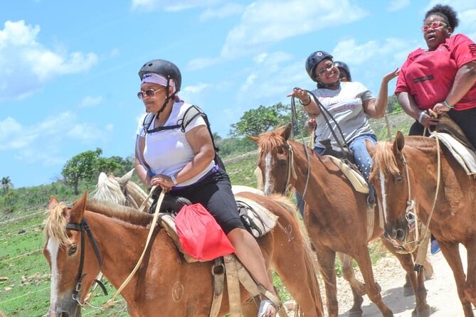 Guided Horseback Ride On The Beach With Pickup From Punta Cana - When the scenery isn’t perfect: seaweed, construction, and route reality