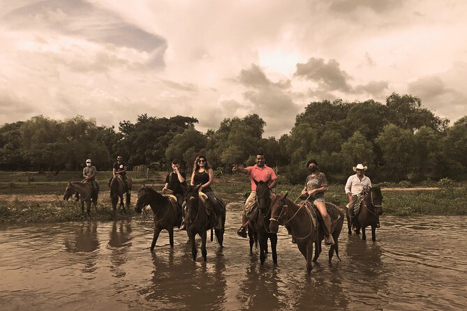 Guided Tour with Horseback Riding and Bioluminescence in Puerto Escondido - Laguna Manialtepec at night: bioluminescence you can feel
