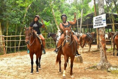 Half Day Horseback Riding Adventure with Cenotes in the Jungle - Safety Gear and On-the-Ground Handling With a Human Touch