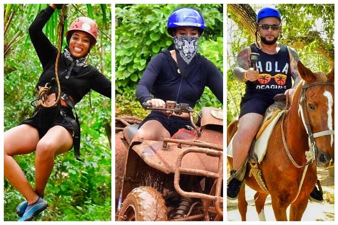 Half-Day Horseback Riding and Extreme Adventure Cancun Tour - Stop 1: EL REY POLO COUNTRY CLUB horseback riding