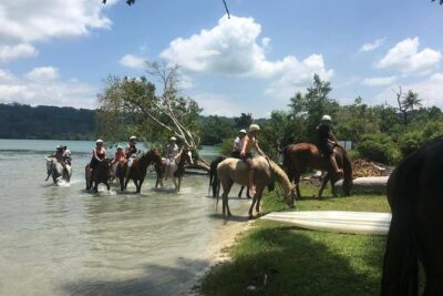 Horse Riding in Port Vila with Yumi Tours - The end-of-ride water moment (and why you should pack properly)