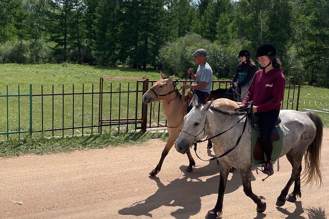 Horse riding in Terelj National Park - The Terelj side of the day: park scenery and turtle-shaped rock