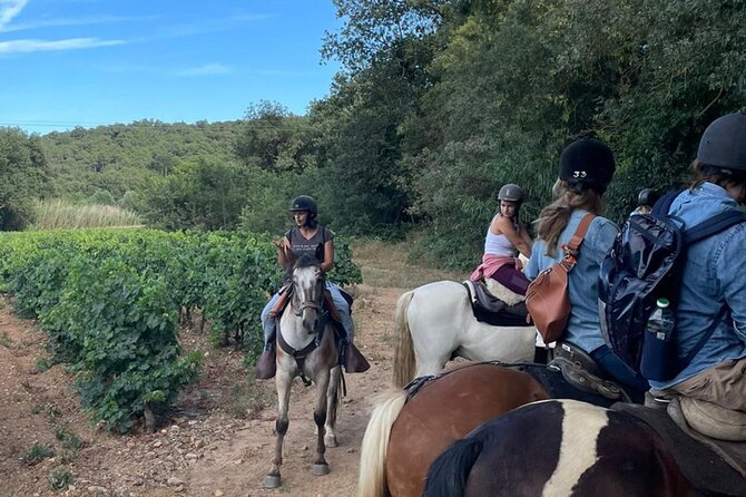 Horse riding in the vineyards of Grimaud + wine tasting - What the Guide Brings to the Ride (Beyond Just Directions)