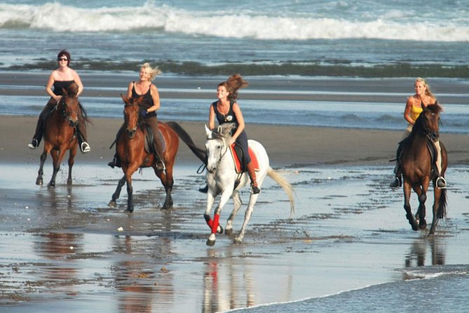 Horse Riding on the Black Sand Beach and Free Hotel Transfers - Getting there: private pickup and drop-off from south Bali hotels