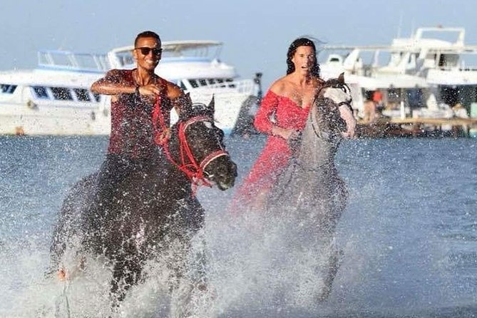 Horse Riding Tour 2 Hours on Sea And Desert & Transfer -Hurghada - Desert riding: where the pace and views do the work