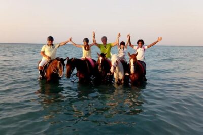 Horse Riding Tour 2 Hours on Sea And Desert & Transfer -Hurghada - Beach riding by the water: the part you came for